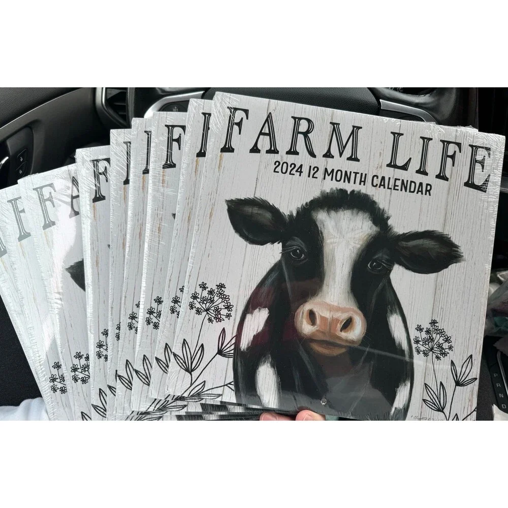 Farm Life 2024 12 month calendars (9)